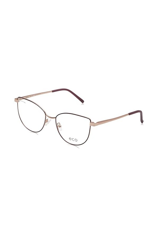 MODO & ECO Ivy Lunettes de Soleil, Bleu foncé, 53 Femme