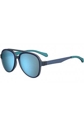 Hugo Boss Boss 1074/s Sunglasses, FLL/3J Matte Blue, 56 Unisex