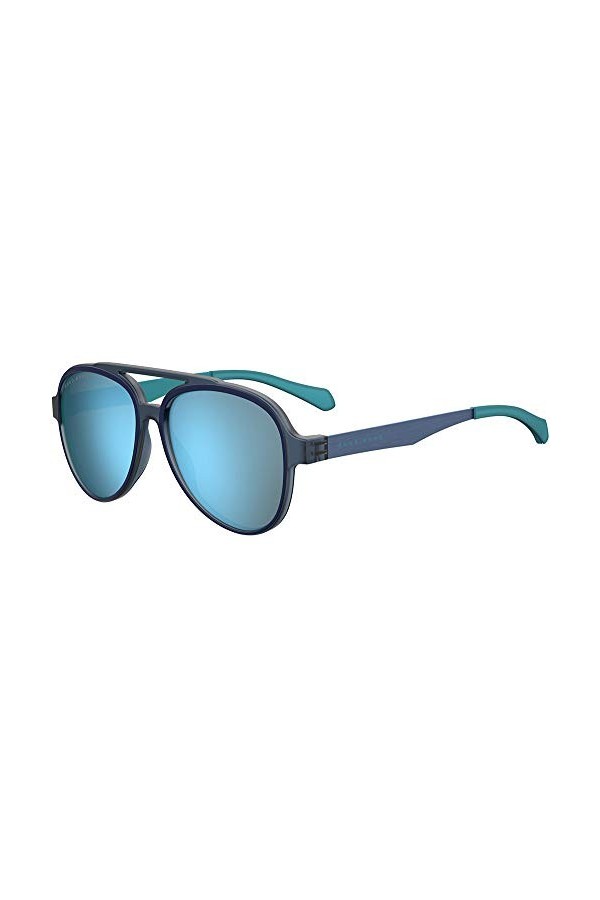 Hugo Boss Boss 1074/s Sunglasses, FLL/3J Matte Blue, 56 Unisex