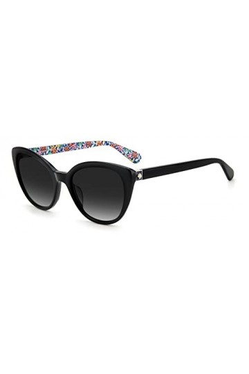 Kate Spade Amberlee/S Sunglasses, Black, 55 Unisex