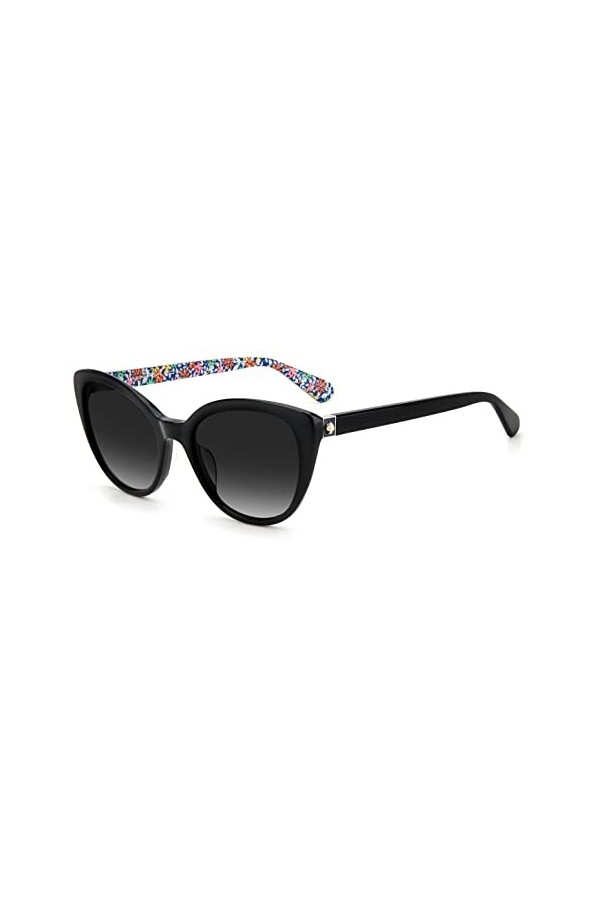 Kate Spade Amberlee/S Sunglasses, Black, 55 Unisex