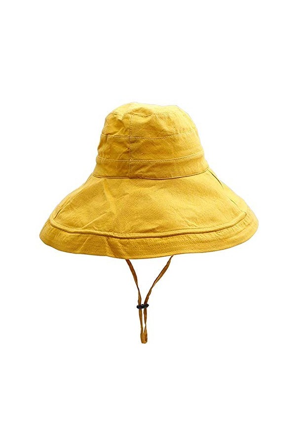 MAKFORT Chapeau de Plage Femme Chapeau dété Pliable à Large Bord Capeline Plage Chapeau de Seau Chapeau de Jardin SPF UPF50