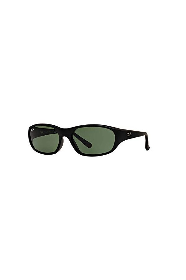 Ray-Ban 0RB2016 W2578 59 Montures de Lunettes, Noir Matte Black/Crystal Green , Homme