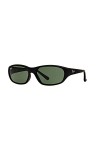 Ray-Ban 0RB2016 W2578 59 Montures de Lunettes, Noir Matte Black/Crystal Green , Homme