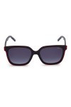 HUGO HG 1051/S Lunettes de Soleil, Noir et Rouge, 50 Femme