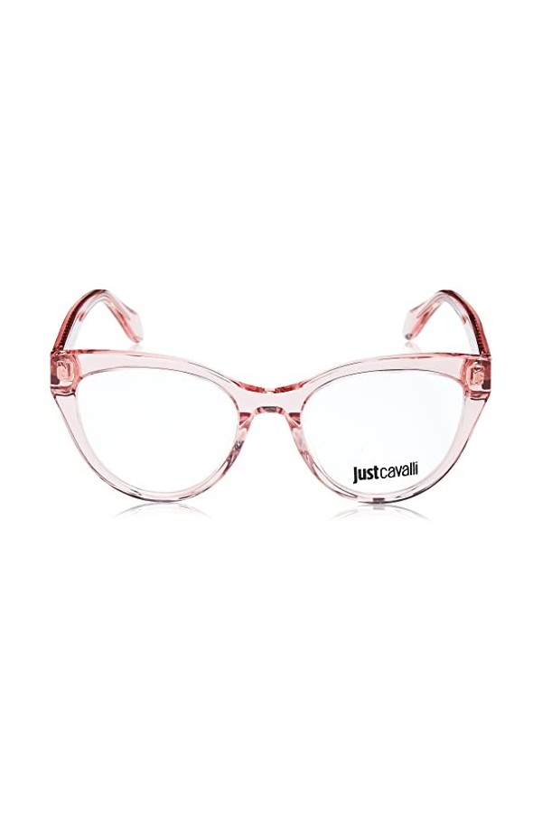 Just Cavalli Vjc001 Lunettes de Soleil, Shiny Transp.Peach, 51 Femme