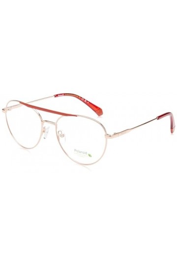 Polaroid Gafas Vista PLD D513 Y11 55/18/145 Unisex Adulto Sunglasses, Y11/18 Gold Red, 55
