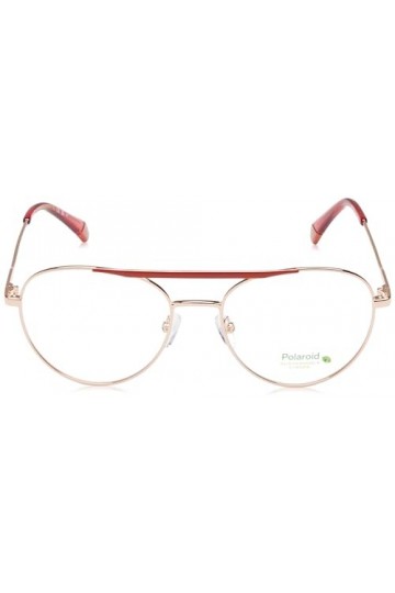 Polaroid Gafas Vista PLD D513 Y11 55/18/145 Unisex Adulto Sunglasses, Y11/18 Gold Red, 55