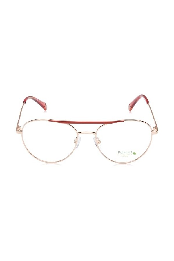 Polaroid Gafas Vista PLD D513 Y11 55/18/145 Unisex Adulto Sunglasses, Y11/18 Gold Red, 55