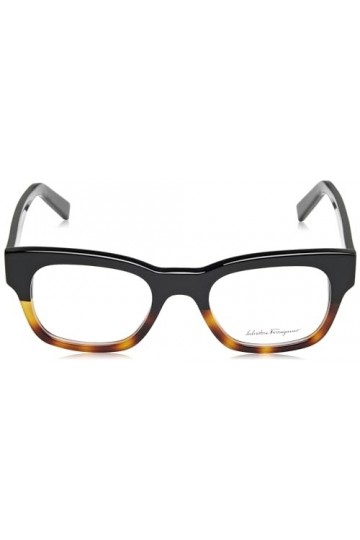 FERRAGAMO Sf2880 45088 006 Black Tortoise Eyewear Unisexe Polycarbonate Standard 50 Sunglasses, Mixte