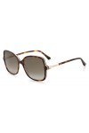 Jimmy Choo Judy/s Sunglasses, Havana Pink, 57 Unisex