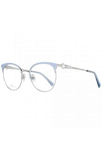 Swarovski Sk5275 Lunettes de Soleil, Bleu, 51 cm Mixte