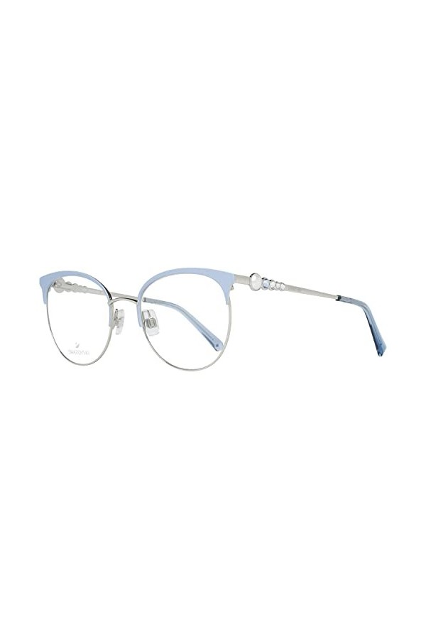 Swarovski Sk5275 Lunettes de Soleil, Bleu, 51 cm Mixte