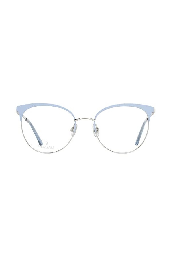 Swarovski Sk5275 Lunettes de Soleil, Bleu, 51 cm Mixte