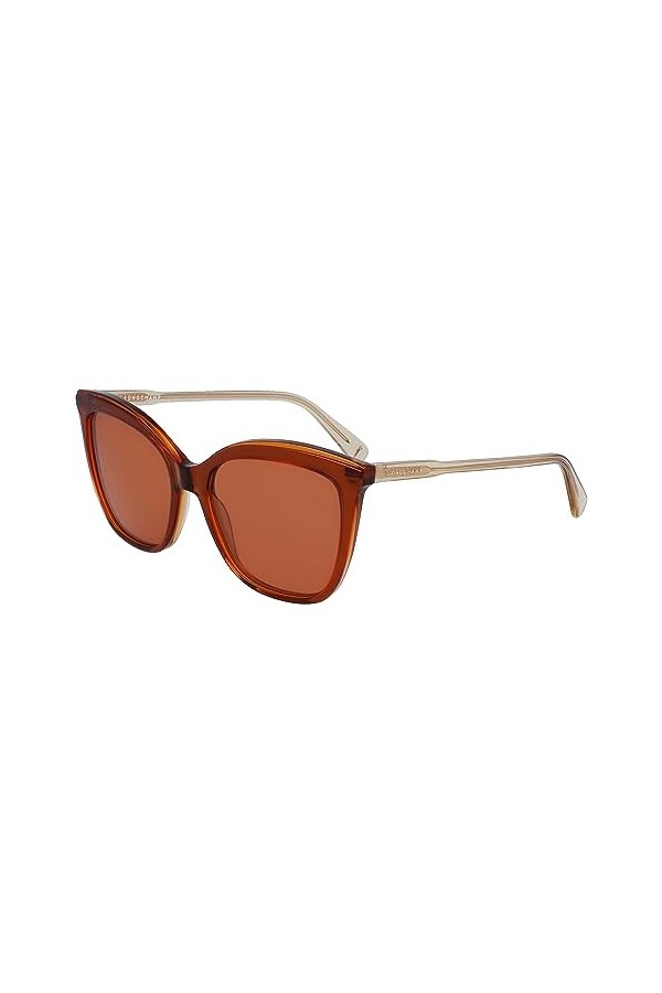 Longchamp LO729S Sunglasses, 233 Caramel, 55 Unisex