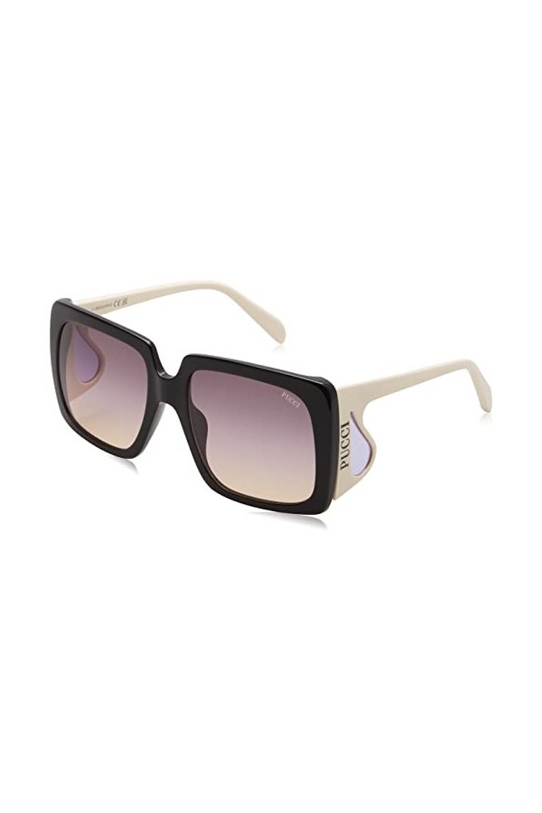 Emilio Pucci EP0167 Sunglasses, 01B, 58 Femme
