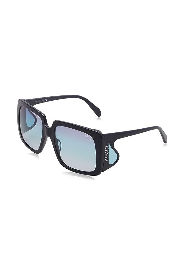 Emilio Pucci EP0167 Sunglasses, 01B, 58 Femme