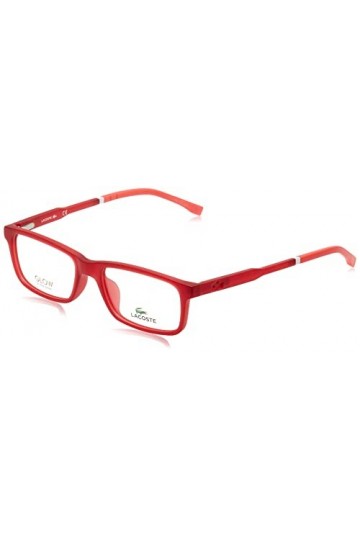 Lacoste L3646 Sunglasses, 615 Matte Red Lumi, 49 Unisex
