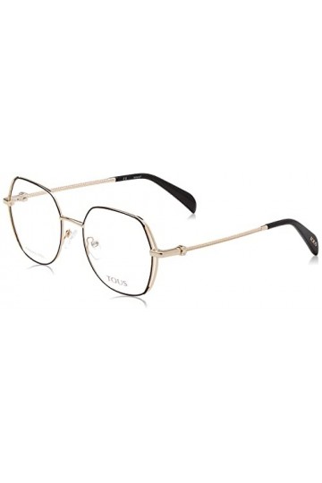TOUS Vto441 Lunettes de Soleil, SH.Rose Gold W/Black Parts, 52 Femme