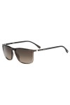 Hugo Boss Lunettes de soleil BOSS, 0665/S/IT, 57/16/145, nux/marron/gris