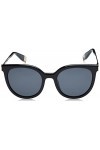 Furla Sfu625 Lunettes de Soleil, Noir Brillant, 52 Femme