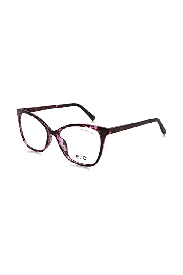 MODO & ECO Tare Lunettes de Soleil, Purle/Tort, 53 Femme