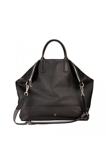 DUDU Grand Sac en Cuir Souple pour Femmes, Sac à bandoulière spacieux avec Sangle détachable, Sac à Main avec Deux poignées e