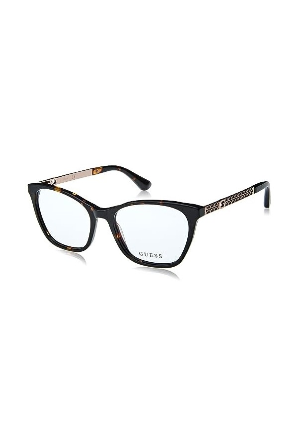 Guess GU2882 Lunettes de Soleil, Dark Havana, 53/17/140 Femme
