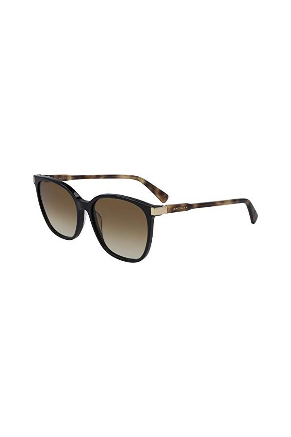 LONGCHAMP LO612S, Lunettes de soleil Femme, BLACK/HAVANA, 54