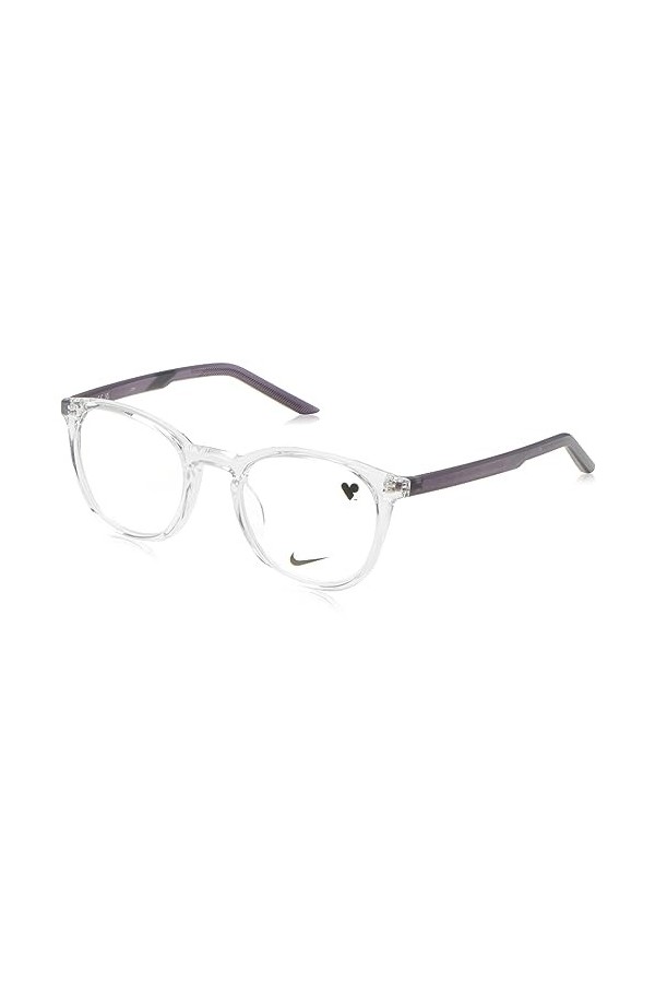 Nike Optical Sunglasses, 900 Clear Matte Canyon PU, 49 Unisex
