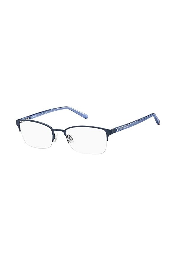 Tommy Hilfiger Th 1748 Sunglasses, FLL/19 Matte Blue, 52 Unisex
