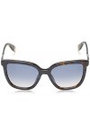 Furla SFU532 Sunglasses, Avana PERLATA Blue, 54 Unisex