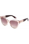 Furla SFU593 Sunglasses, Rosa TRASPARENTE LUCIDO, 54 Unisex