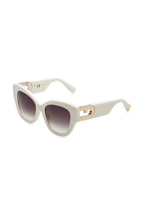 Furla SFU596 Sunglasses, 03GF, 52 Unisex