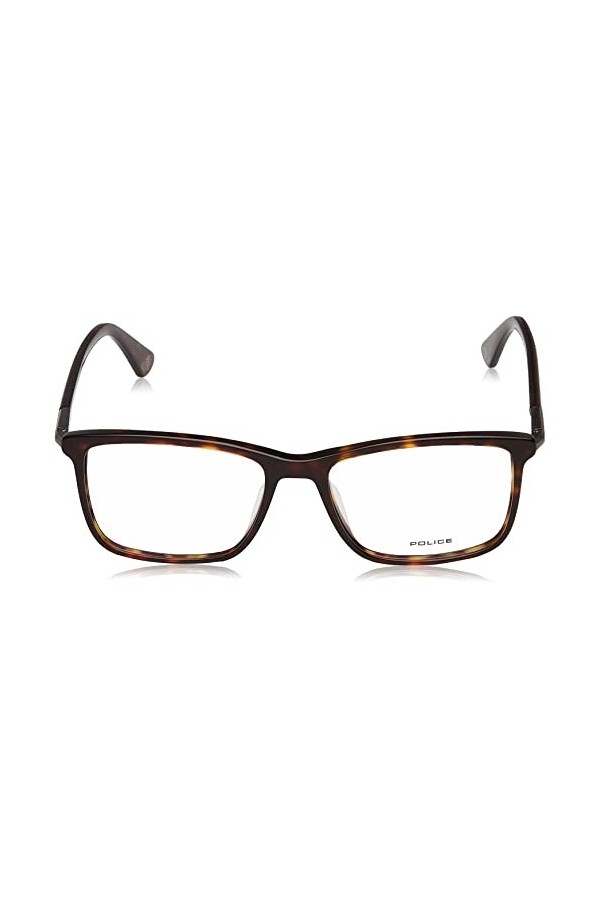 Police VPLD11N Sunglasses, Brown, High Gloss Shiny Dark Havana , Taille Unique Unisex