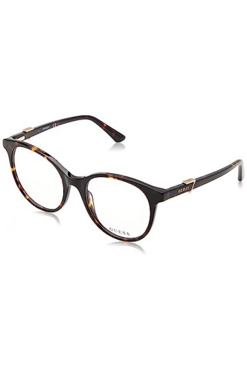 Guess GU2877 Lunettes de Soleil, Dark Havana, 53/19/140 Femme