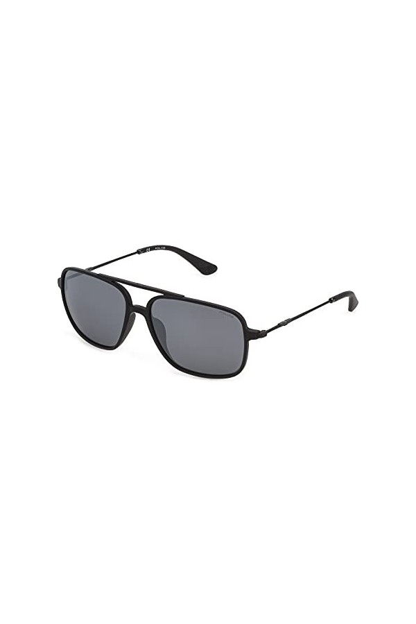 Police SPLD40 Sunglasses, Nero OPACO, 59 Unisex