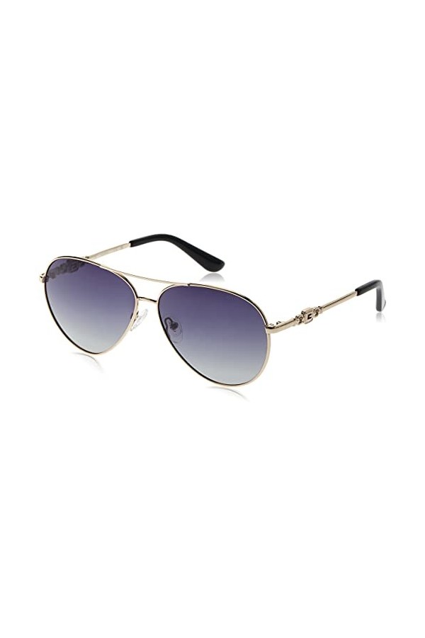 Guess GU7885-H Lunettes, Gold, 58/12/140 pour femme, Doré