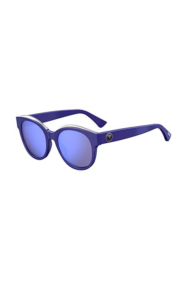 Moschino Lunettes de soleil femme modèle MOS033/S, Blue / Gy Grey, Taille unique