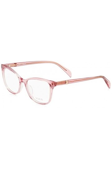 TOUS Vtob36v Lunettes de Soleil, Shiny Transparent Pink, 52 Femme