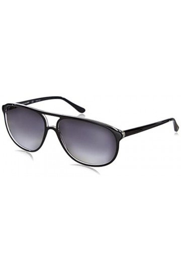 Lozza SL1827L Sunglasses, Top Nero/Cristallo, 61 Unisex