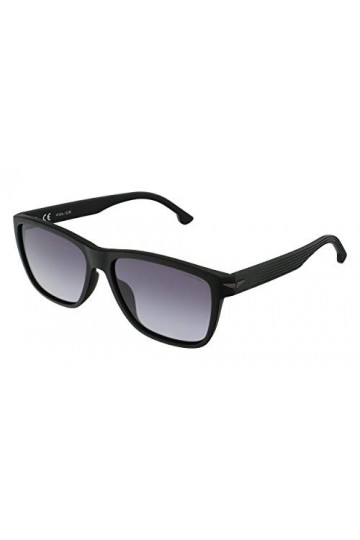 Police SPLB38 Sunglasses, Nero OPACO, 56 Unisex
