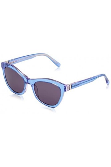 MODO & ECO Citrine Sun Lunettes de Soleil, Blue Lavander, 53 Femme