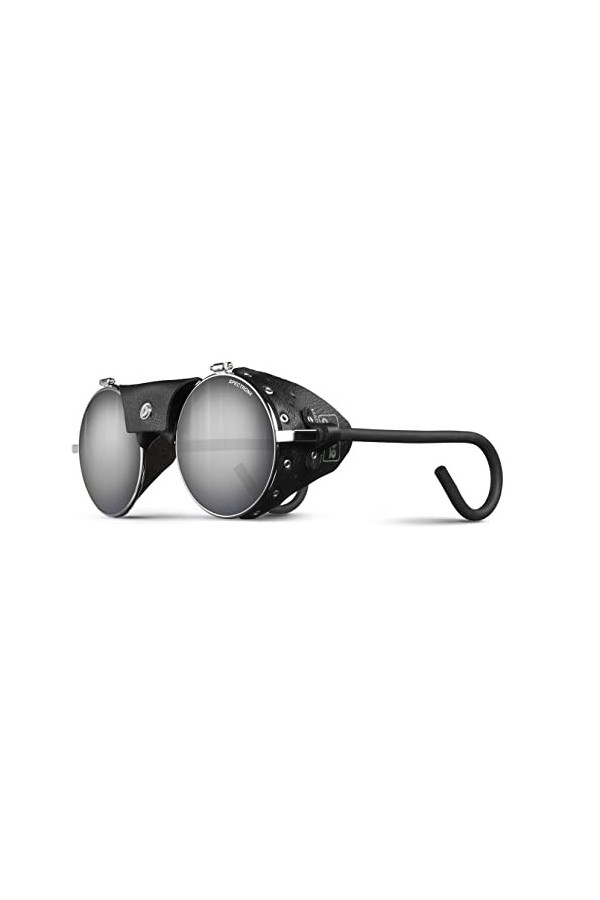 Julbo Mixte Vermont Lunettes de soleil, Chrome / Noir, M-L EU