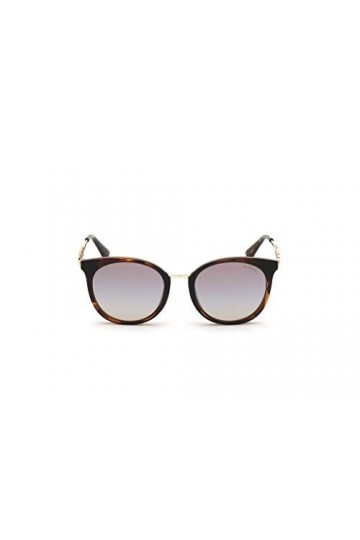 Guess 0, Lunettes de Soleil Femme, Dark Havana, 52