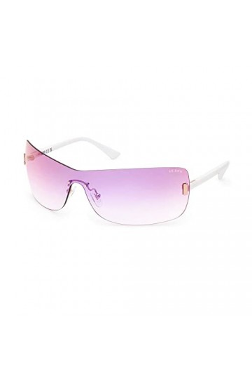Guess GU8287 Lunettes de Soleil, Blanc, 00/0/120 Femme