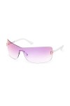Guess GU8287 Lunettes de Soleil, Blanc, 00/0/120 Femme