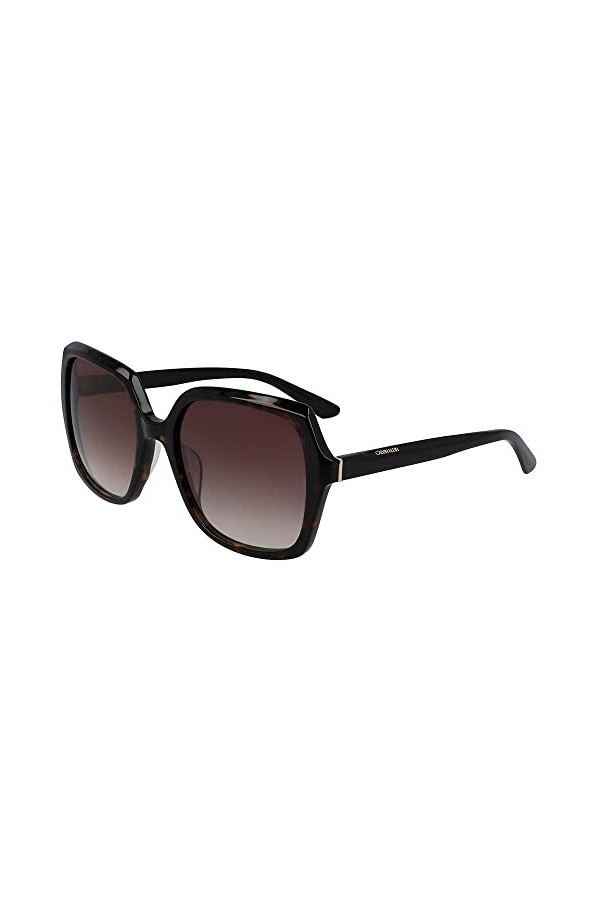 Calvin Klein CK20541S Lunettes de Soleil, 235 Dark Tortoise, Taille Unique Unisex