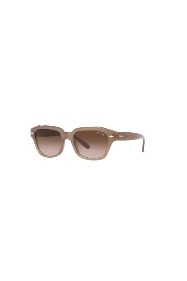 Vogue Femme Lunettes de Soleil, Marron/Marron, Taille Unique