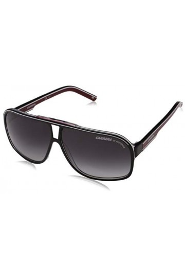 Carrera - Lunettes de soleil unisexe Grand Prix 1, noir/rouge, taille unique